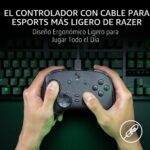 Control con Cable para PC Razer Wolverine V3 Tournament Edition RZ06-05550100-R3U1 8000 Hz 6 botones reasignables joysti