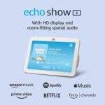 Amazon Echo Show 8 con Blink Video Doorbell (modelo más nuevo), diseñado para Alexa+