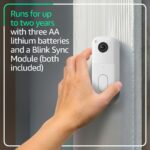 Amazon Echo Show 8 con Blink Video Doorbell (modelo más nuevo), diseñado para Alexa+