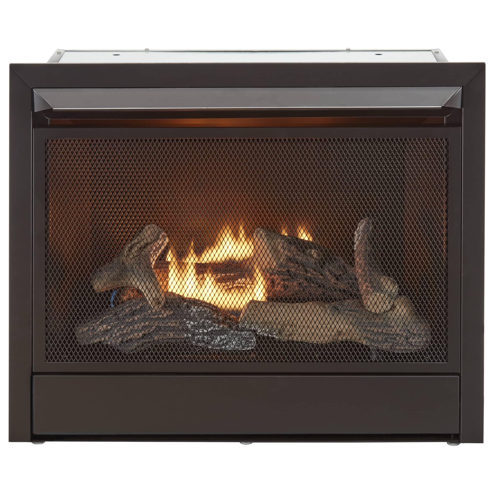 Version 1.0.0 Inserto de Chimenea de Gas Natural Sin Ventilacion Duluth Forge FNF300T 26,000 BTU Control Termostato