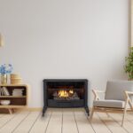 Estufa de Gas Natural sin Ventilación Factory Buys Direct Duluth Forge QSN250T 25,000 BTU Control Termostato Acabado Neg