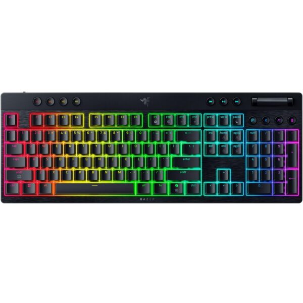 Teclado Gaming Inalámbrico Perfil Bajo Razer BlackWidow V4 HyperSpeed RZ03-05270900-R3U1 Interruptores Mecánicos Naranja