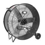 Ventilador tambor industrial NorthSky H1-1041 13000CFM 2 velocidades motor 1/4 HP ruedas 5 pulgadas