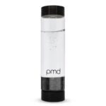 Botella de agua de vidrio reutilizable PMD Beauty 5012-OB con obsidiana grado A libre de BPA 480 ml 16.2 oz