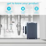 Enfriador de agua bajo tarja Avalon A40-CCF de alta capacidad con filtración dual certificado NSF