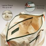 Bolsa de viaje esencial Antler 4734210138 ligera con compartimento para laptop correas ajustables color piedra para gimn