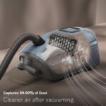 Aspiradora de Cartucho con Bolsa Miele New Guard L1 12811590 con Filtro AirClean y Cabezal Electro Plus