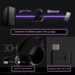 Auriculares Sony INZONE H9 II WHG910NB.UC inalámbricos ANC controladores WH-1000XM6 micrófono cardioide 2.4GHz Bluetooth