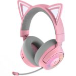 Auriculares Inalámbricos Razer Kraken Kitty V3 Pro RZ04-05170200-R3U1 RGB Chroma 2.4 GHz Bluetooth 5.3 Micrófono Super W