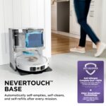 Robot Aspirador y Trapeador 2 en 1 SharkNinja Stratos AV2700ZE, Base NeverTouch Autovaciada y Autolimpiante 60 Días, Fil