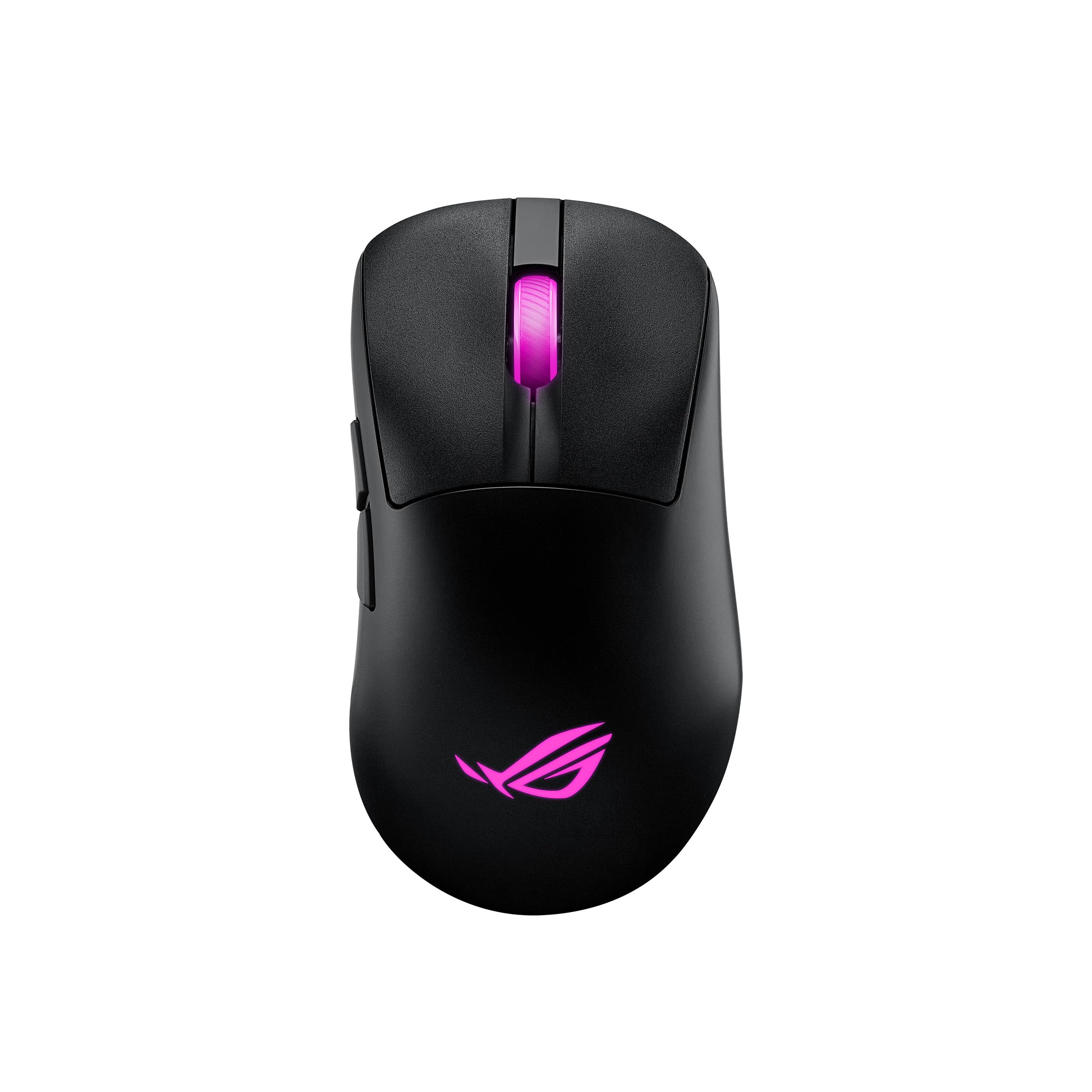 Version 1.0.0 Mouse inalámbrico ASUS ROG Keris II Origin para juegos ergonómico diestros 2.29 oz 42000 DPI trimodo 127 horas PC Mac ne