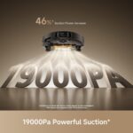 Robot Aspirador MOVA E30 Pro Plus, Succión 19,000 Pa, Cepillo DuoRoller Antienredos, Autovaciado 90 Días, Cepillo Latera