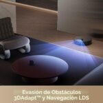 Robot Aspirador MOVA E30 Pro Plus, Succión 19,000 Pa, Cepillo DuoRoller Antienredos, Autovaciado 90 Días, Cepillo Latera