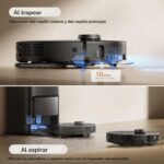 Robot aspiradora y trapeador Mova P50 Pro Ultra 19000 Pa cepillo antienredos trapeador levantable lavado 75°C auto-secad