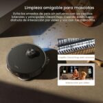 Robot aspiradora y trapeador Mova P50 Pro Ultra 19000 Pa cepillo antienredos trapeador levantable lavado 75°C auto-secad