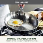 Batería de cocina GreenPan Valencia Pro CC010448-001 juego de ollas y sartenes acero inoxidable tres capas 10 piezas ind