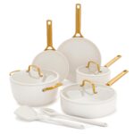 Batería de cocina GreenPan Reserve Pro CC009661-001 juego de ollas y sartenes 10 piezas antiadherente de cerámica anodiz