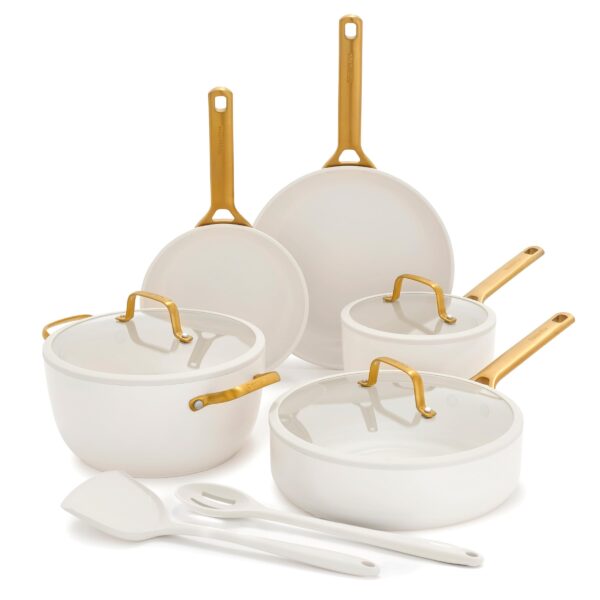 Batería de cocina GreenPan Reserve Pro CC009661-001 juego de ollas y sartenes 10 piezas antiadherente de cerámica anodiz