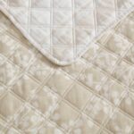 Juego de Edredon King Reversible Martha Stewart Revman International A0004364 3 piezas 100% algodon con fundas de almoha
