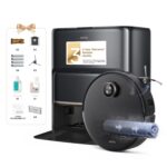 Robot aspirador y trapeador Mova R9540K 28000 Pa succión cruce obstáculos 3.14 pulgadas AutoShield doble cepillo sin enr