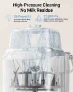Lavadora de Biberones Bear Pro, Lavadora y Esterilizador y Secador de Biberones - Todo en una Máquina para Biberones, Pi