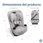 Asiento convertible todo en uno Maxi-Cosi Pria Dorel Juvenile Group CC414HHE 5 a 100 libras funda lavable a maquina colo