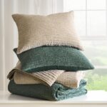 Juego de edredón de terciopelo cosido Greenland Home Fashions GL-2505HMSK 3 piezas King Cal King color Crush Forest