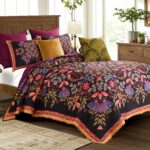 Juego de Edredon King California King Greenland Home Fashions GL-2505NMSK 3 piezas coleccion Jessa Vintage Boho