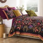 Juego de Edredon King California King Greenland Home Fashions GL-2505NMSK 3 piezas coleccion Jessa Vintage Boho