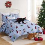 Juego de edredón reversible mascotas Greenland Home Fashions GL-2505BMSK 3 piezas King Cal King