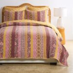 Juego de edredón bohemio vintage Greenland Home Fashions GL-2505MMSK 3 piezas King Cal King