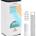 Aire Acondicionado Portátil SereneLife SLACHT804.5 8000 BTU 4 en 1 calefacción deshumidificador ventilador 350 pies cuad