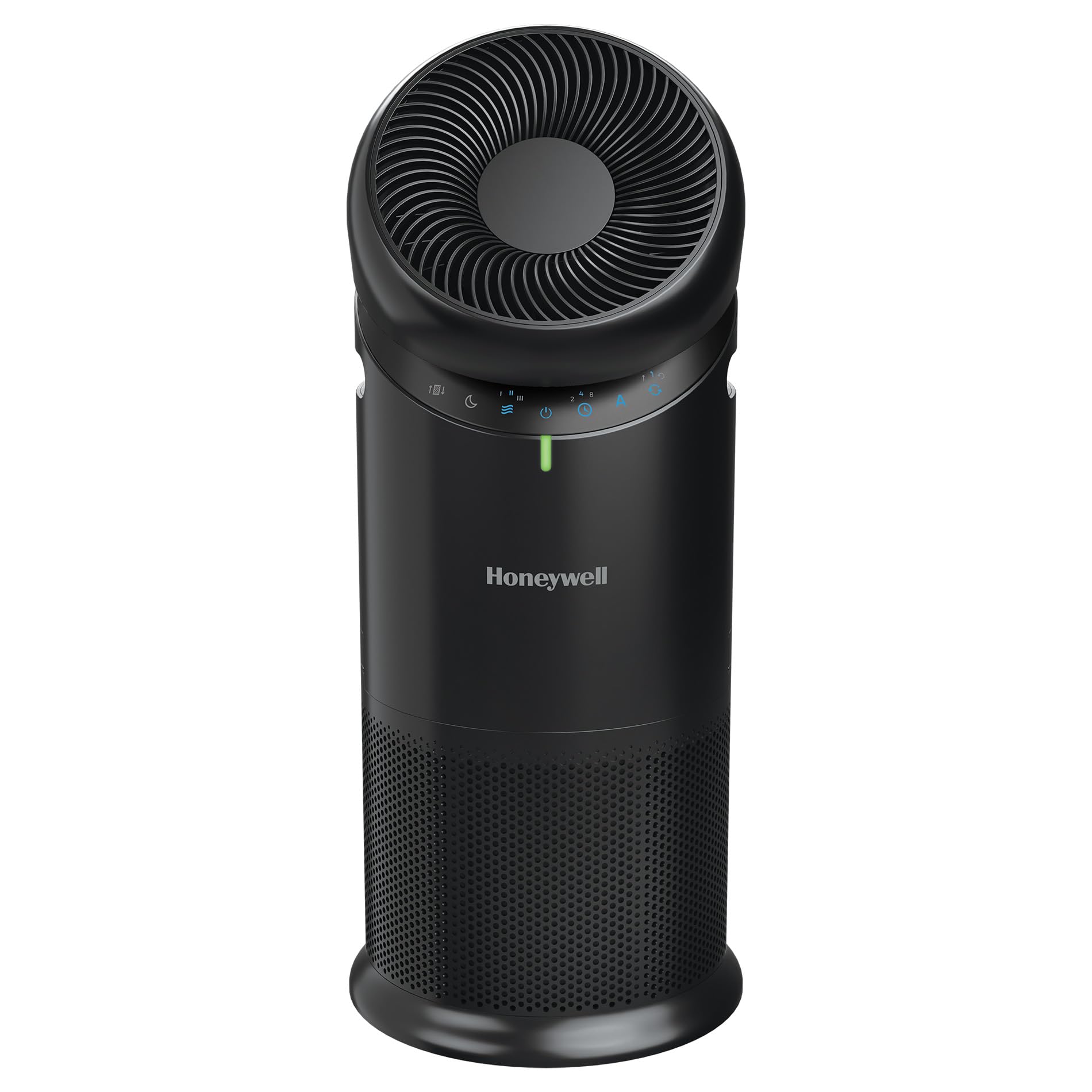 Version 1.0.0 Purificador de aire y ventilador de pie Honeywell Allergen Plus HPA6000B HEPA 3 en 1 sensor calidad de aire modo sueño 1