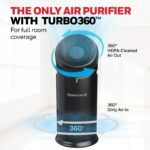 Purificador de aire y ventilador de pie Honeywell Allergen Plus HPA6000B HEPA 3 en 1 sensor calidad de aire modo sueño 1