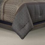 Juego de edredón cama Queen 4 piezas Avelyn Slate J. Queen New York 3114009QCS