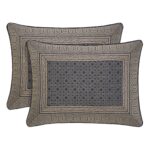 Juego de edredón cama Queen 4 piezas Avelyn Slate J. Queen New York 3114009QCS