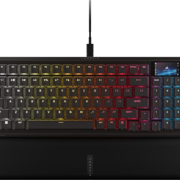 Teclado Mecánico Gaming Corsair Vanguard 96 CH-91E901F-NA Distribución 96 Interruptores MLX Fusion Táctiles 8000Hz Panta