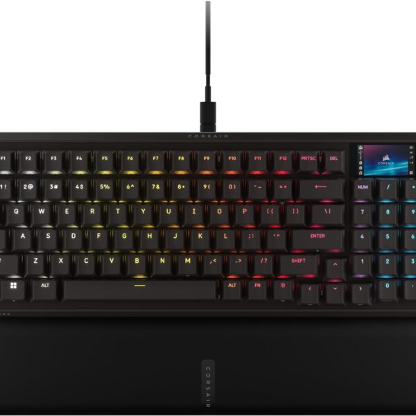 Teclado Mecánico Gaming Corsair Vanguard PRO 96 Efecto Hall 8000Hz Disparador Rápido Stream Deck Virtual SOCD
