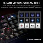 Teclado Mecánico Gaming Corsair Vanguard PRO 96 Efecto Hall 8000Hz Disparador Rápido Stream Deck Virtual SOCD