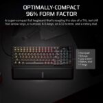Teclado Mecánico Gaming Corsair Vanguard PRO 96 Efecto Hall 8000Hz Disparador Rápido Stream Deck Virtual SOCD