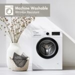Juego de colcha Bellagio Jacquard gris Madison Park E&E Co. Ltd DBA JLA Home MP13-8781 104x94 pulgadas diseño damasco 6