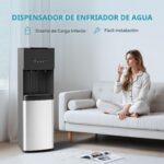 Dispensador Enfriador de Agua Carga Inferior EUHOMY WC003-X3UBS-USZX-AZ para Garrafón de 5 Galones 3 Temperaturas Frío T