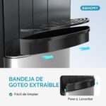 Dispensador Enfriador de Agua Carga Inferior EUHOMY WC003-X3UBS-USZX-AZ para Garrafón de 5 Galones 3 Temperaturas Frío T