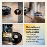 Robot Aspirador Trapeador SharkNinja PowerDetect ThermaCharged NeverTouch Pro RV2920XE – Autovaciado 60 Días, Tanque 30