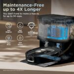 Robot Aspirador Trapeador SharkNinja PowerDetect ThermaCharged NeverTouch Pro RV2920XE – Autovaciado 60 Días, Tanque 30