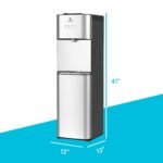 Dispensador de agua sin garrafón Avalon A5-RO autolimpiable de agua fría y caliente con filtro de ósmosis inversa gabine