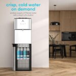 Dispensador de agua sin garrafón Avalon A5-RO autolimpiable de agua fría y caliente con filtro de ósmosis inversa gabine
