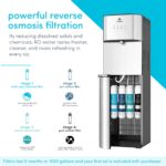 Dispensador de agua sin garrafón Avalon A5-RO autolimpiable de agua fría y caliente con filtro de ósmosis inversa gabine