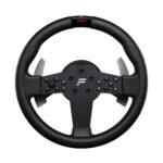 Volante Sim Racing FANATEC CSL P1 V2 QR2 Lite 11.811 in Empuñadura Goma RevStripe Pantalla LED Paletas Metal Compatible