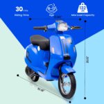 Garvee Scooter eléctrico para niños, motocicleta de 24 V 350 W, máximo hasta 14 MPH